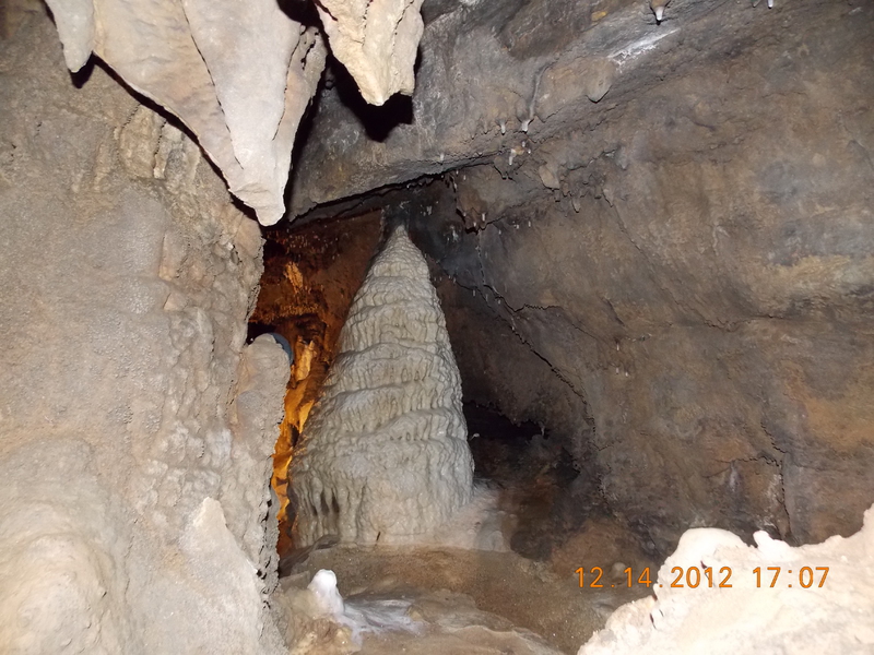 Organ Cave, West Virginia, A National & Historic Landmark with fossil
